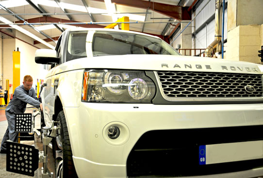 Land Rover 4 Wheel Alignment