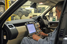 Les Potts Inside Land Rover and Range Rover Diagnostic